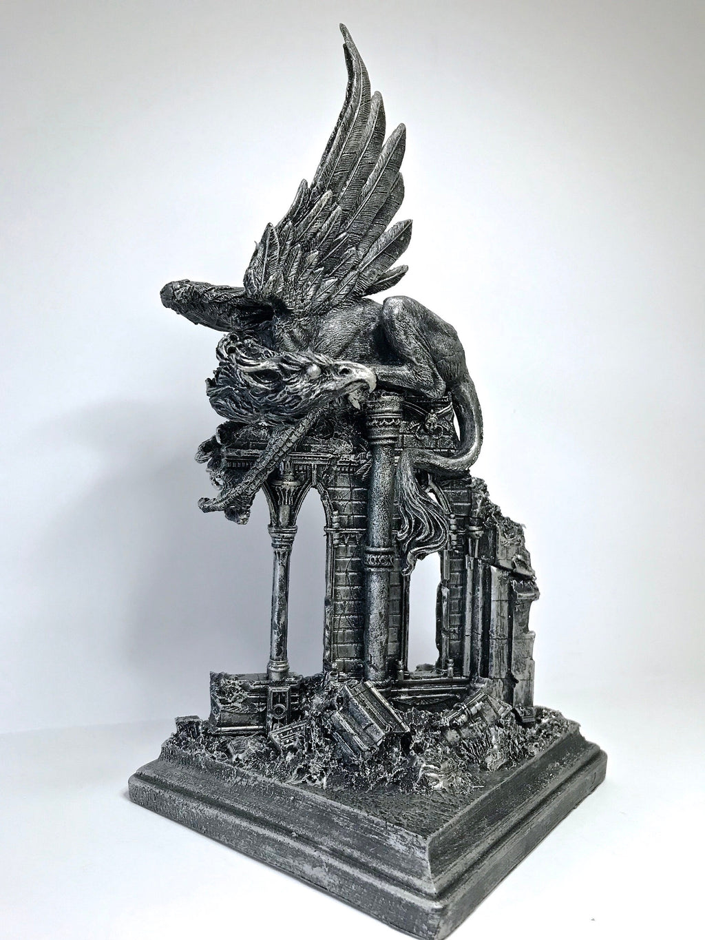 Griffin Hand-Painted Resin Figurine