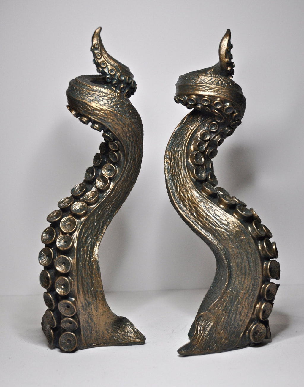 Tentacle Candlestick Holders — Pair
