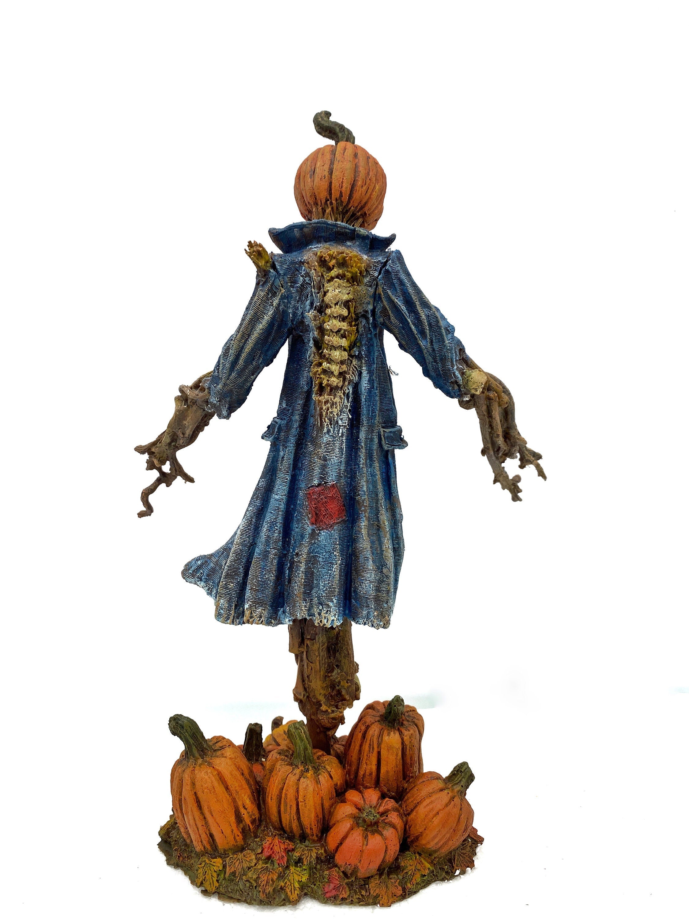 Scarecrow Hand-Painted Resin Figurine — Version 2