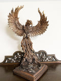 Phoenix Rising Statue — Large
