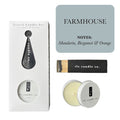 Travel Candle with Matches  - Farmhouse