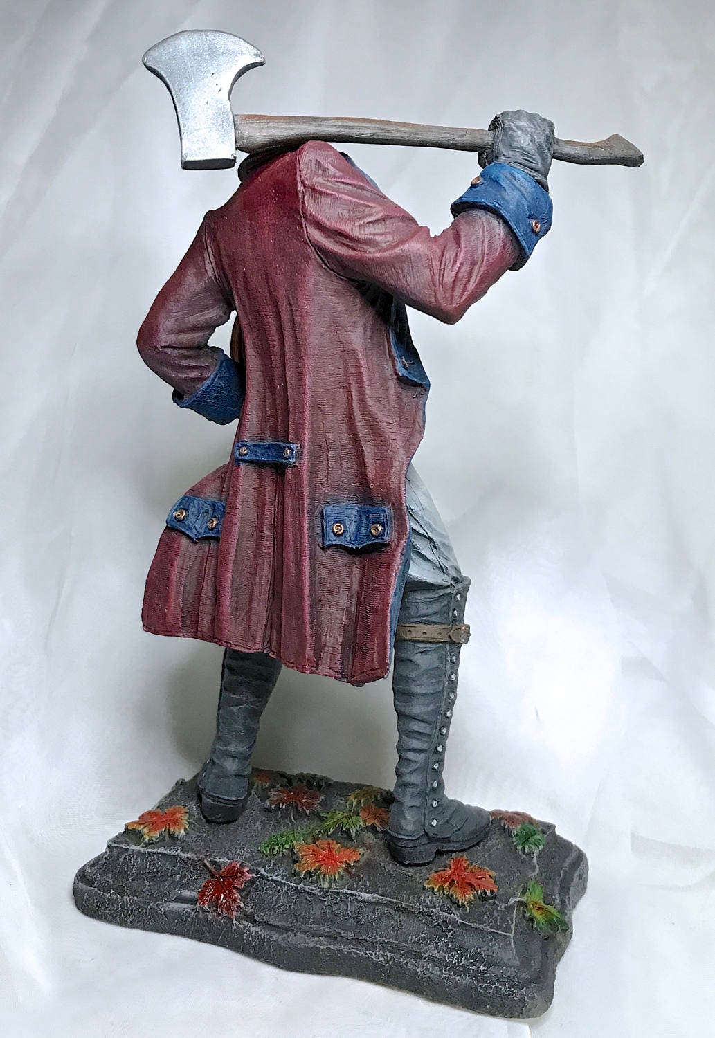Headless Horseman Hand-Painted Resin Figurine — Full Color