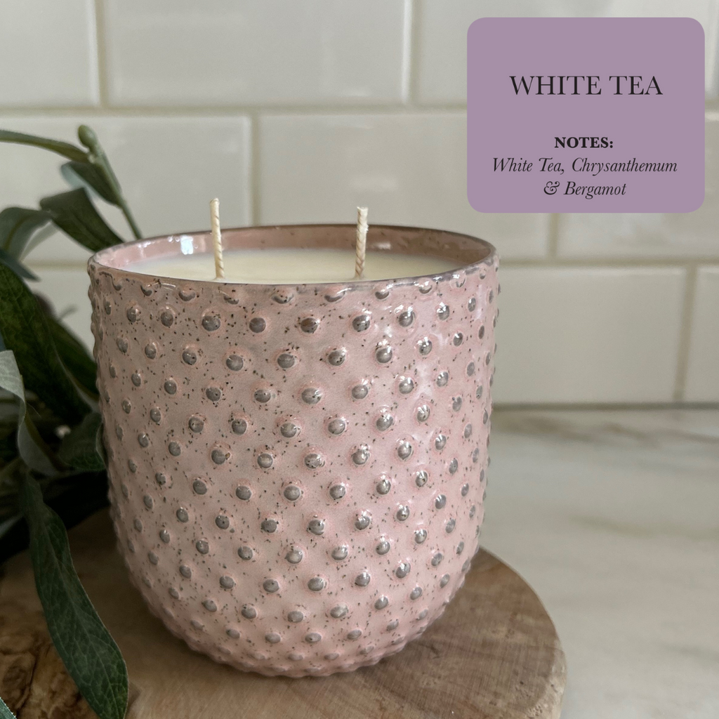 Spring Home Decor Dusty Pink Limited Edition Soy Candle