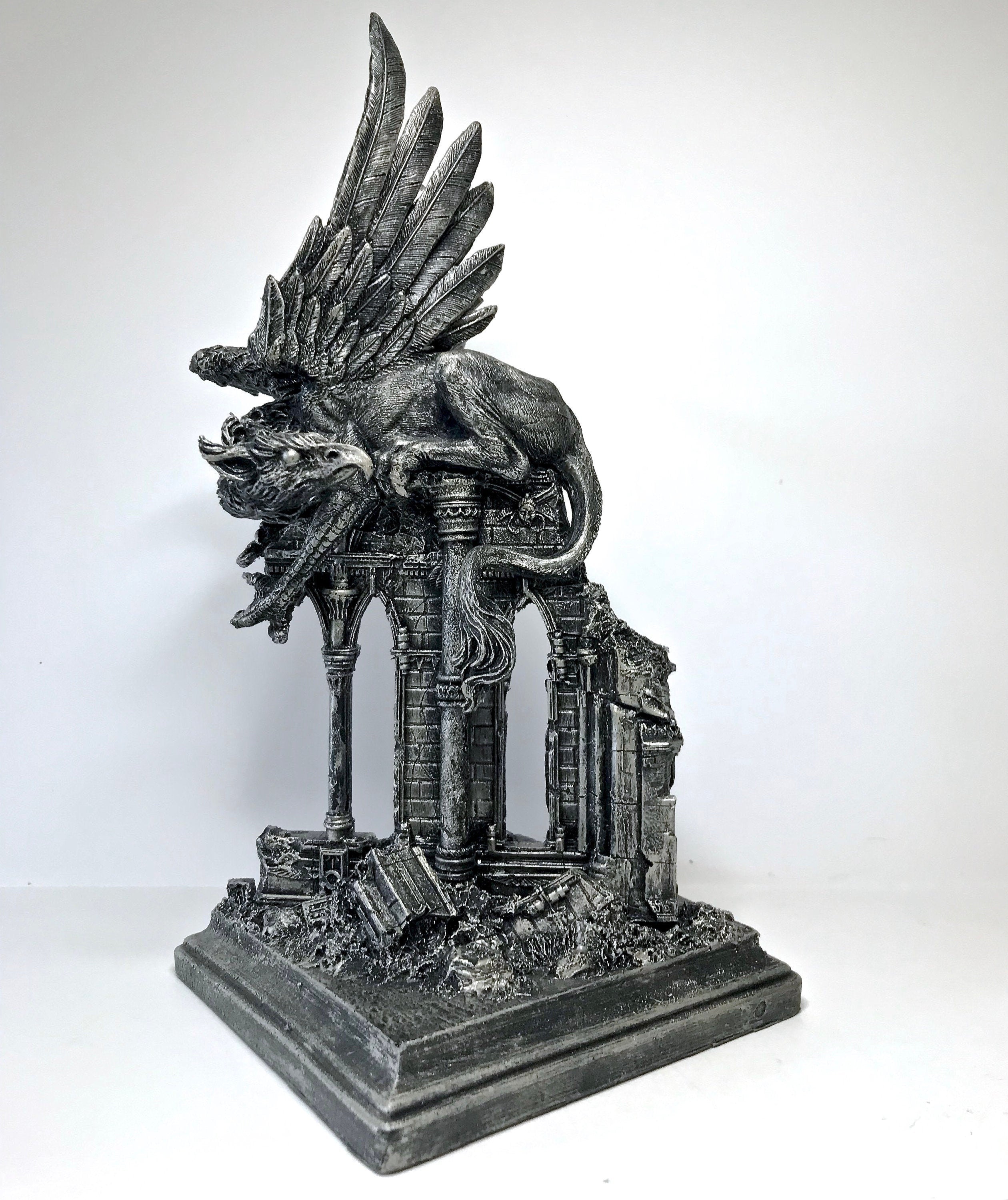 Griffin Hand-Painted Resin Figurine