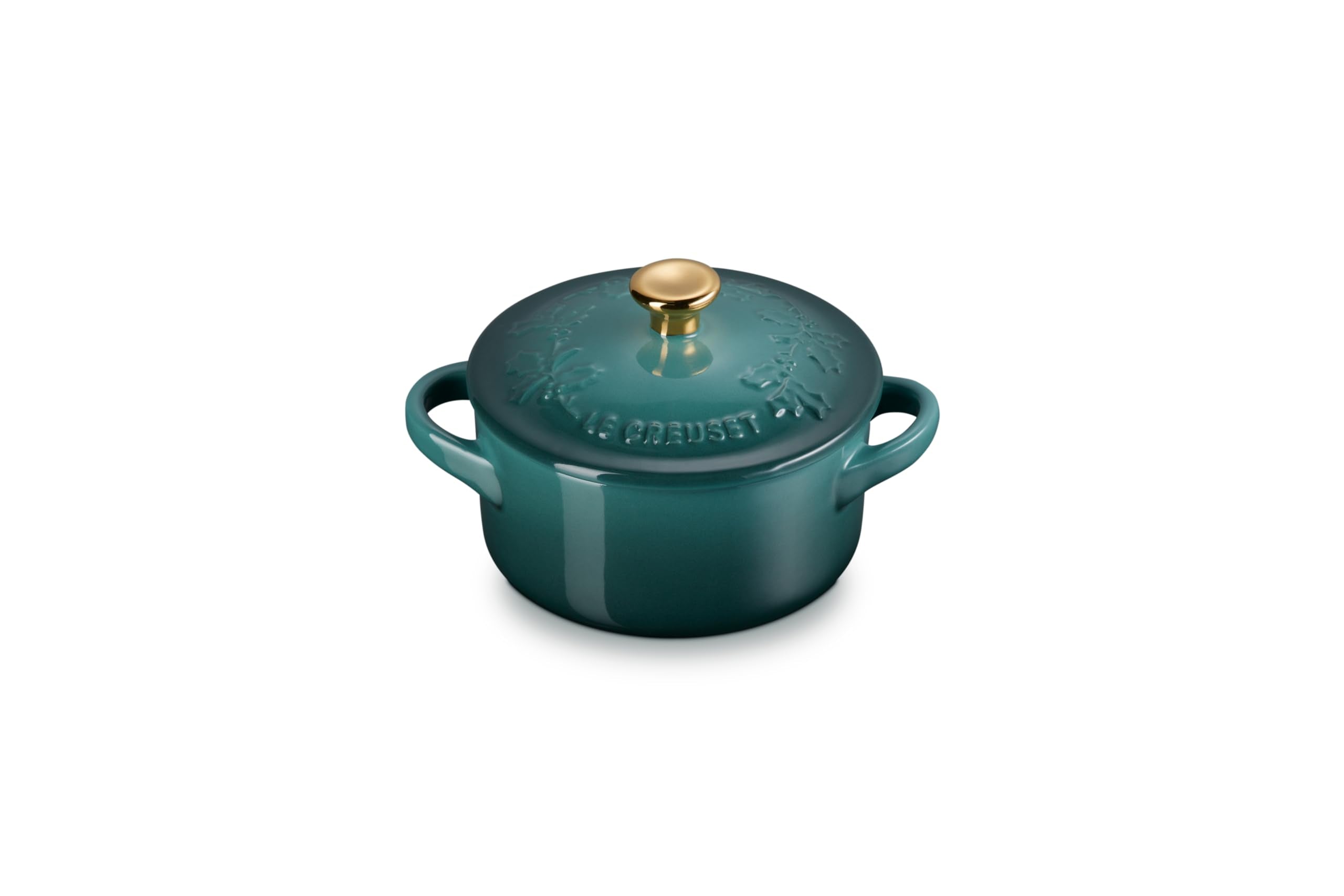 Le Creuset Holly Collection Mini Round Cocotte, 8 oz. – Artichaut