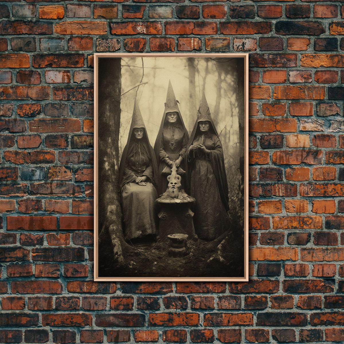 The Coven, Victorian Witches, Vintage Tintype