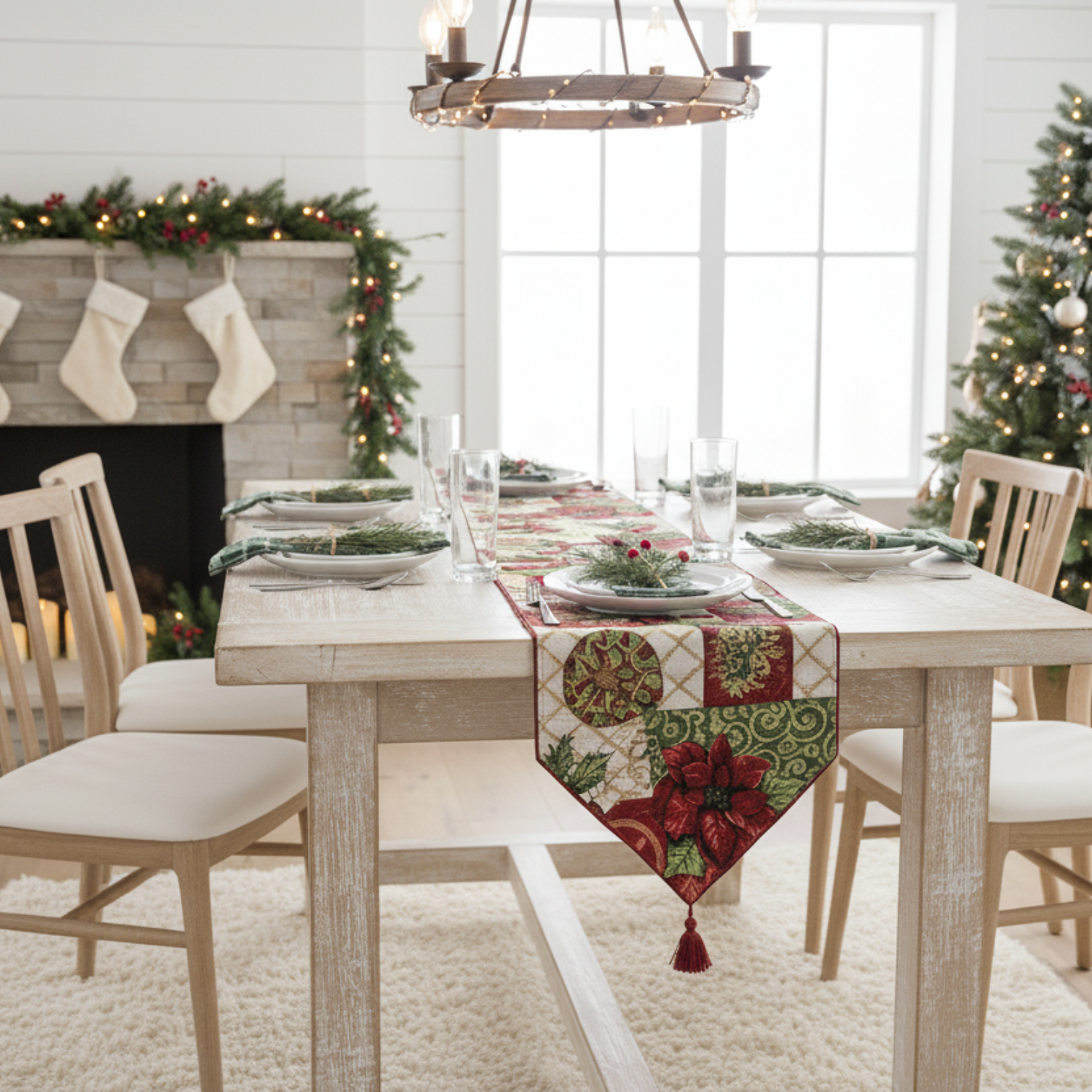 Holiday Tidings Table Runner