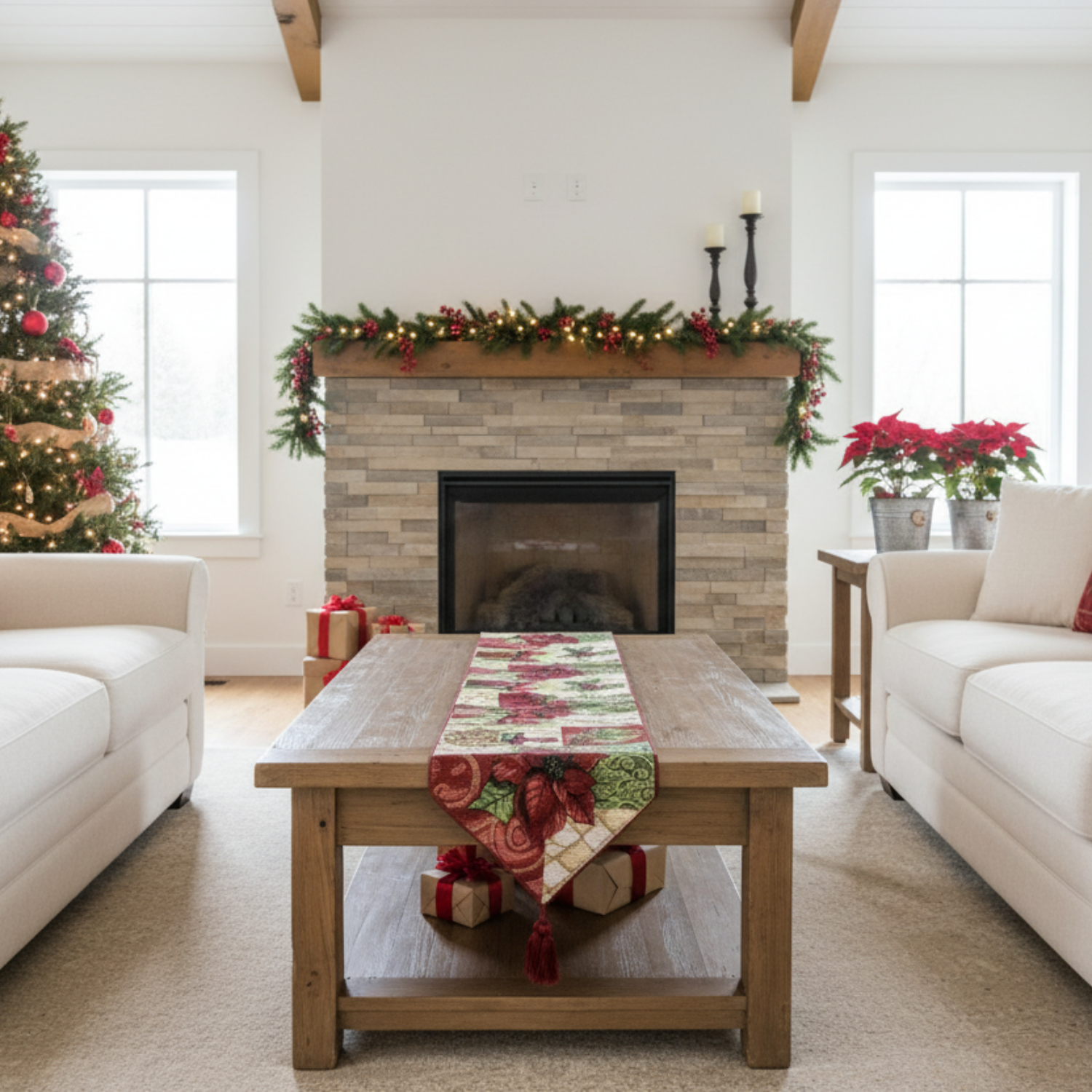 Holiday Tidings Table Runner
