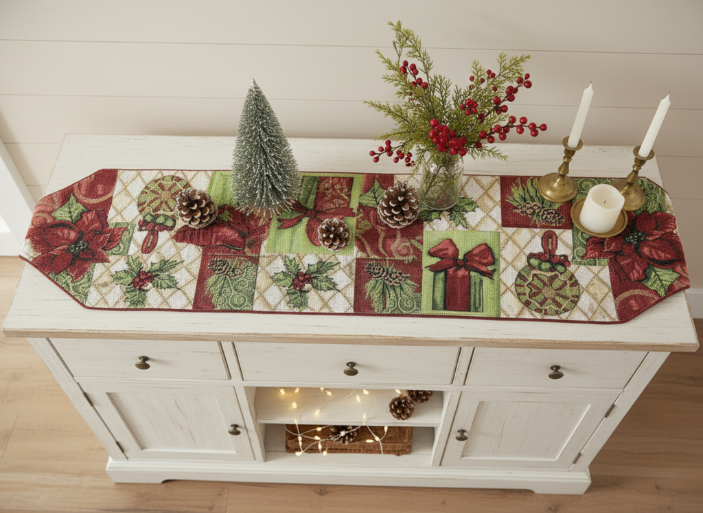 Holiday Tidings Table Runner