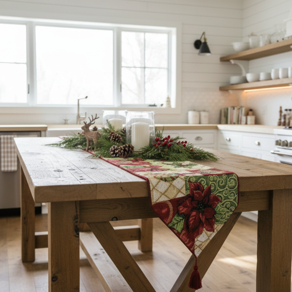 Holiday Tidings Table Runner