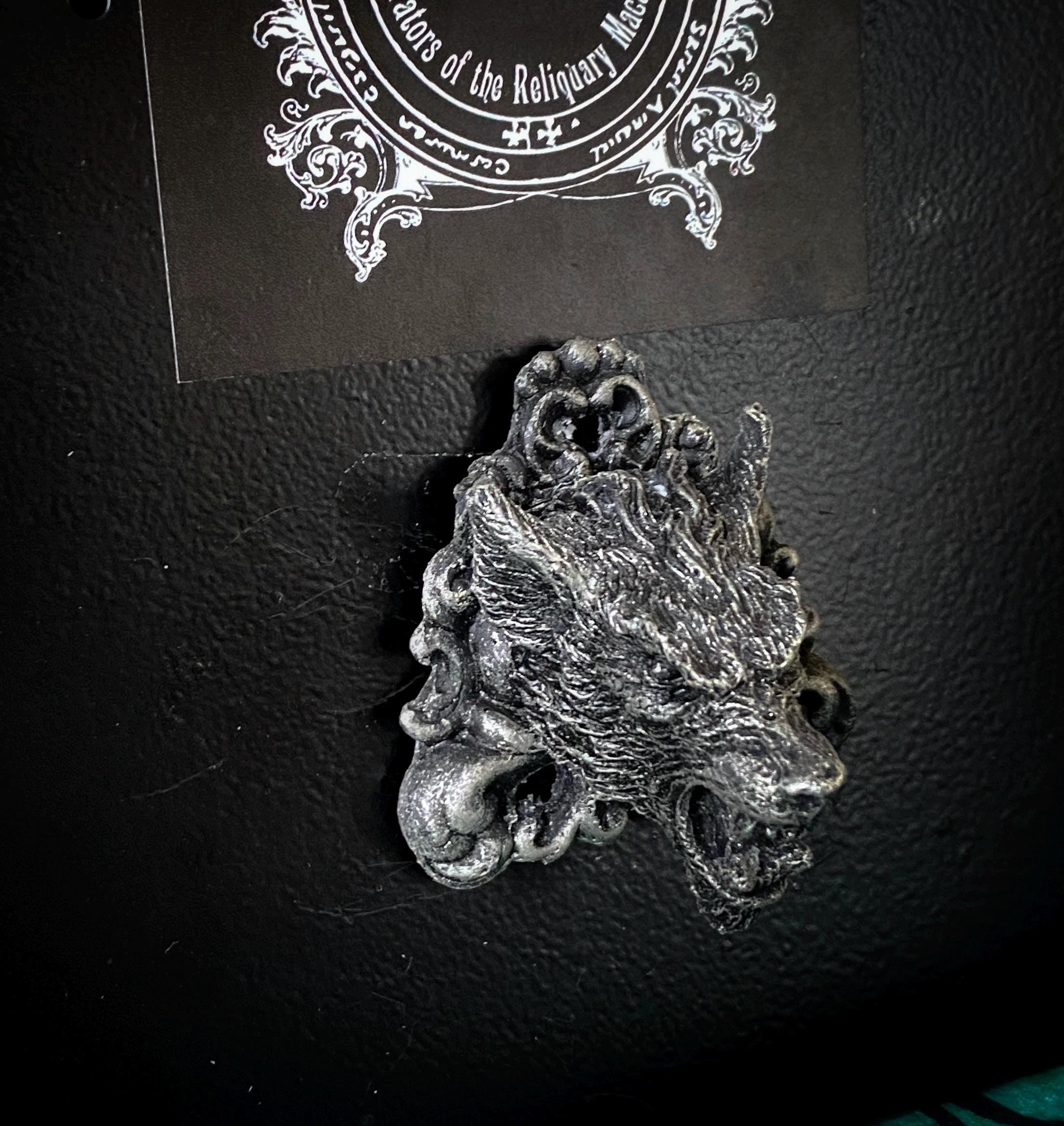 Werewolf Hand-Painted Resin Magnet