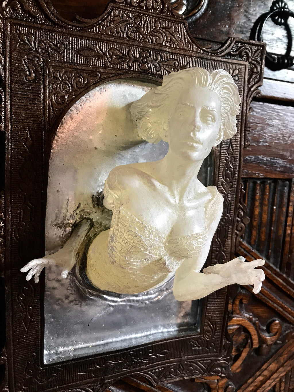 Ghost in the Mirror Wall Plaque — Large
