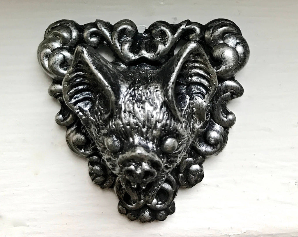 Vampire Bat Hand-Painted Resin Magnet