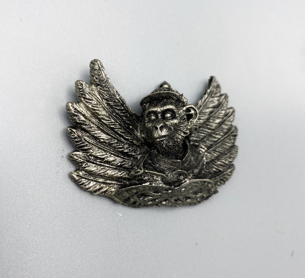 Flying Monkey Hand-Painted Resin Magnet