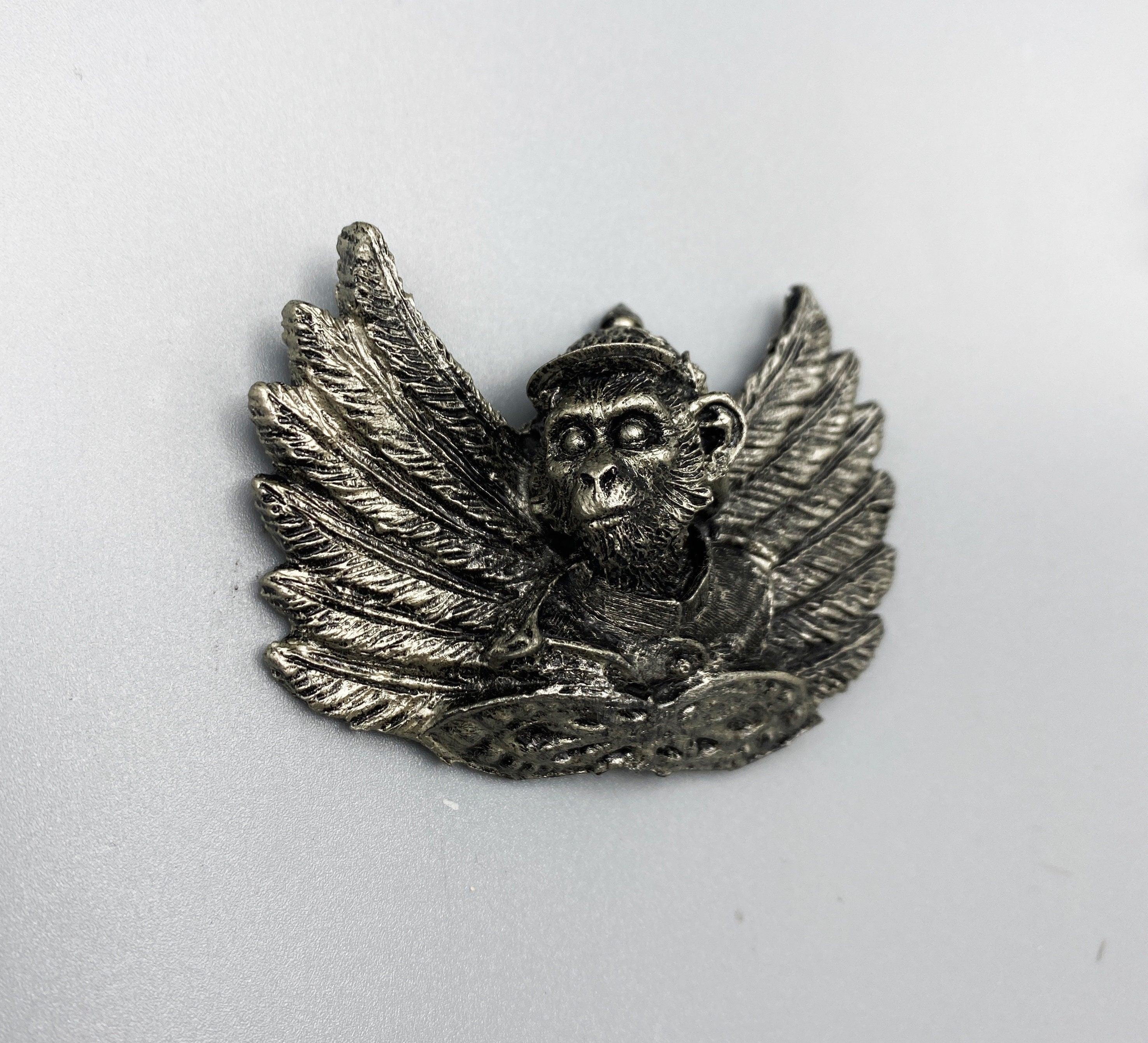 Flying Monkey Hand-Painted Resin Magnet