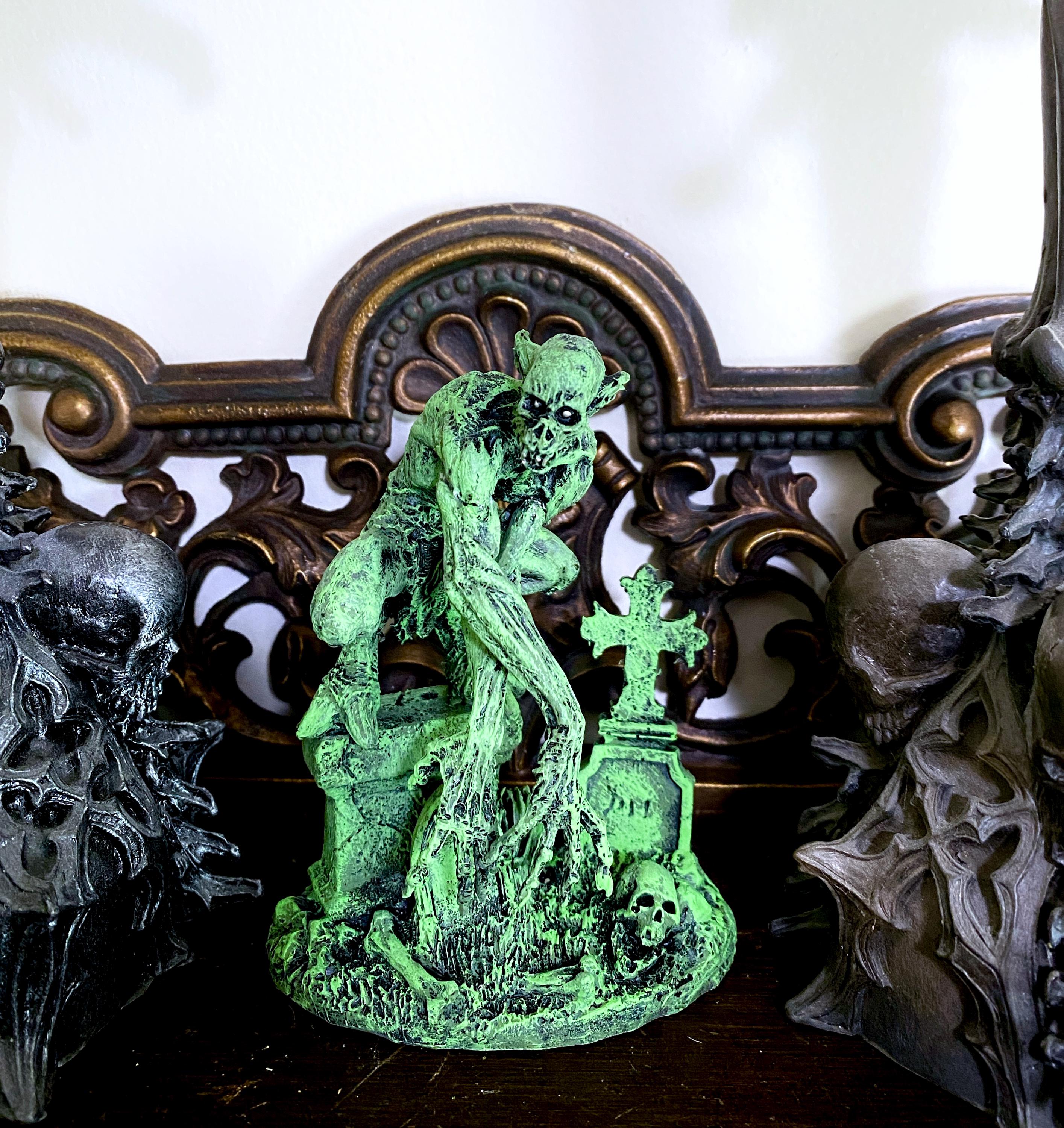 Ghoul Hand-Painted Resin Figurine