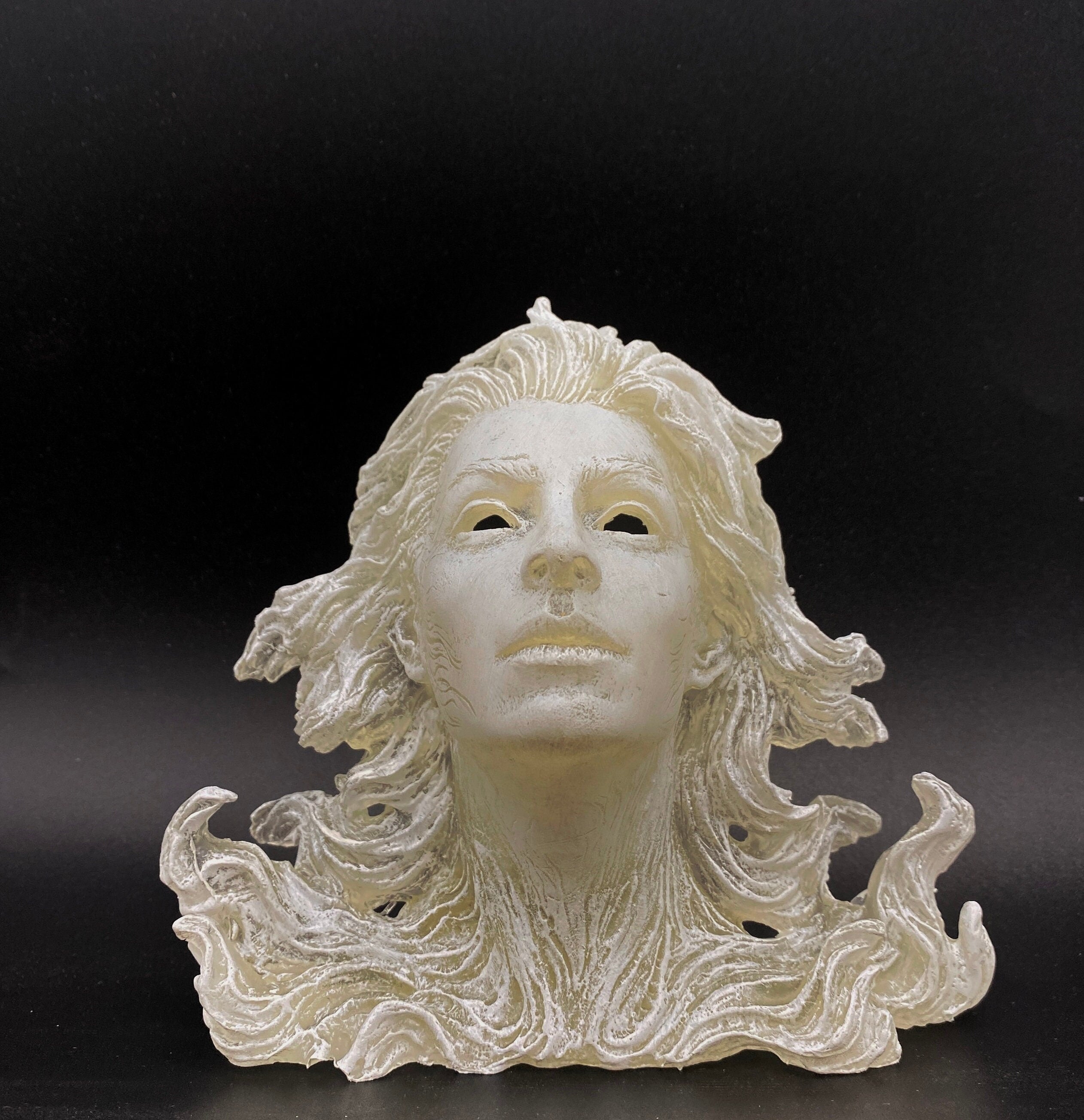Spirit Summoning Sculpture with LED Tea Light — Version 2