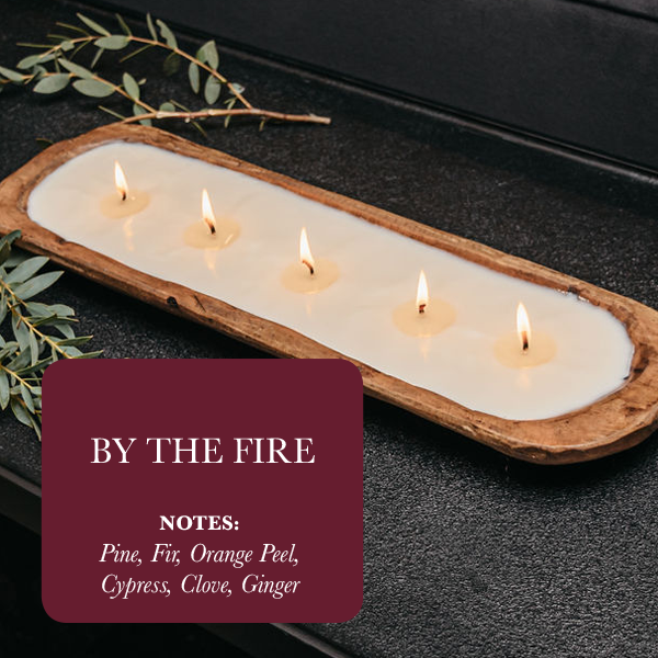 5-Wick Dough Bowl Soy Candle – By The Fire