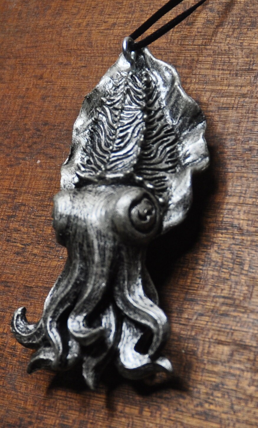 Cuttlefish Hand-Painted Resin Ornament