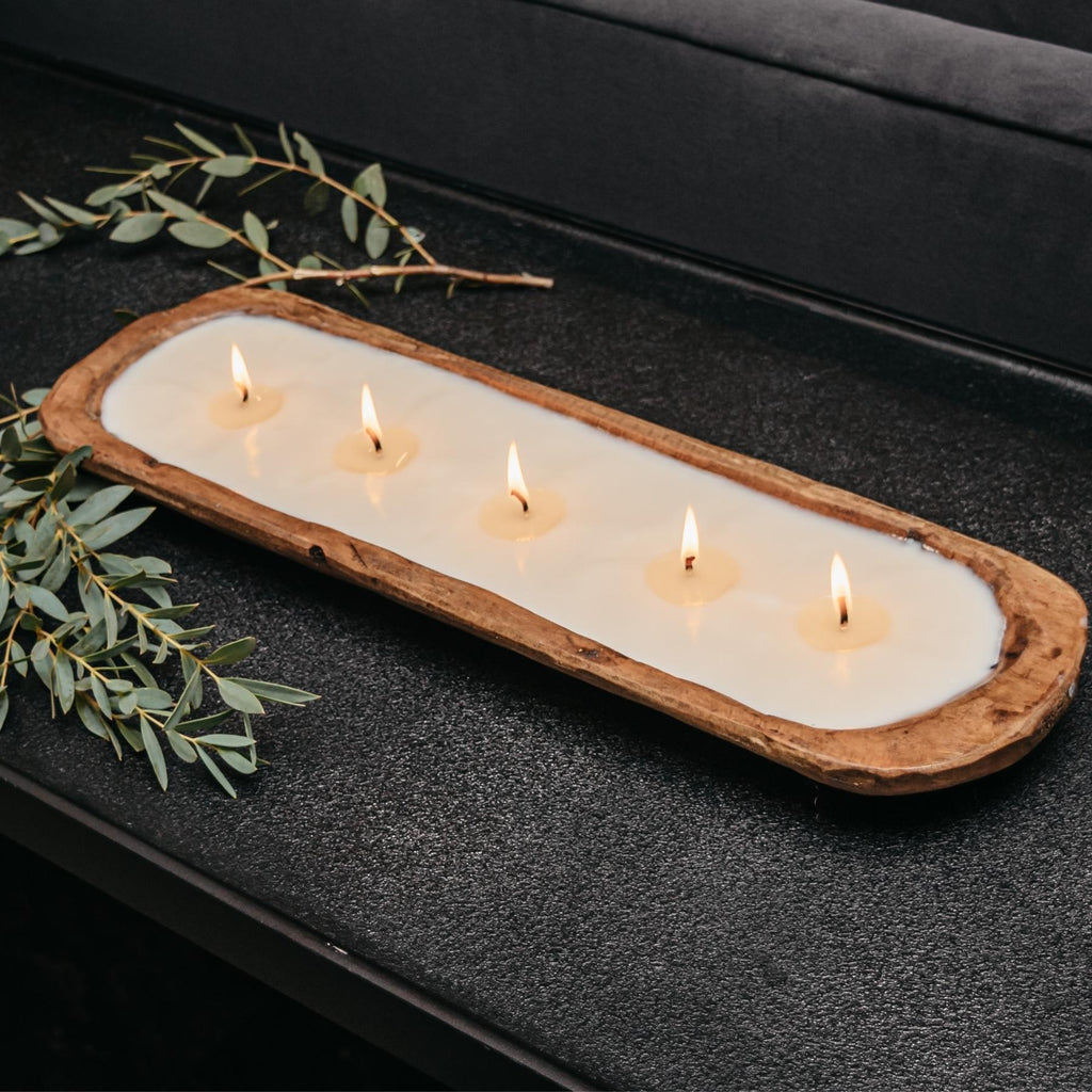 5-Wick Dough Bowl Soy Candle – Farmhouse