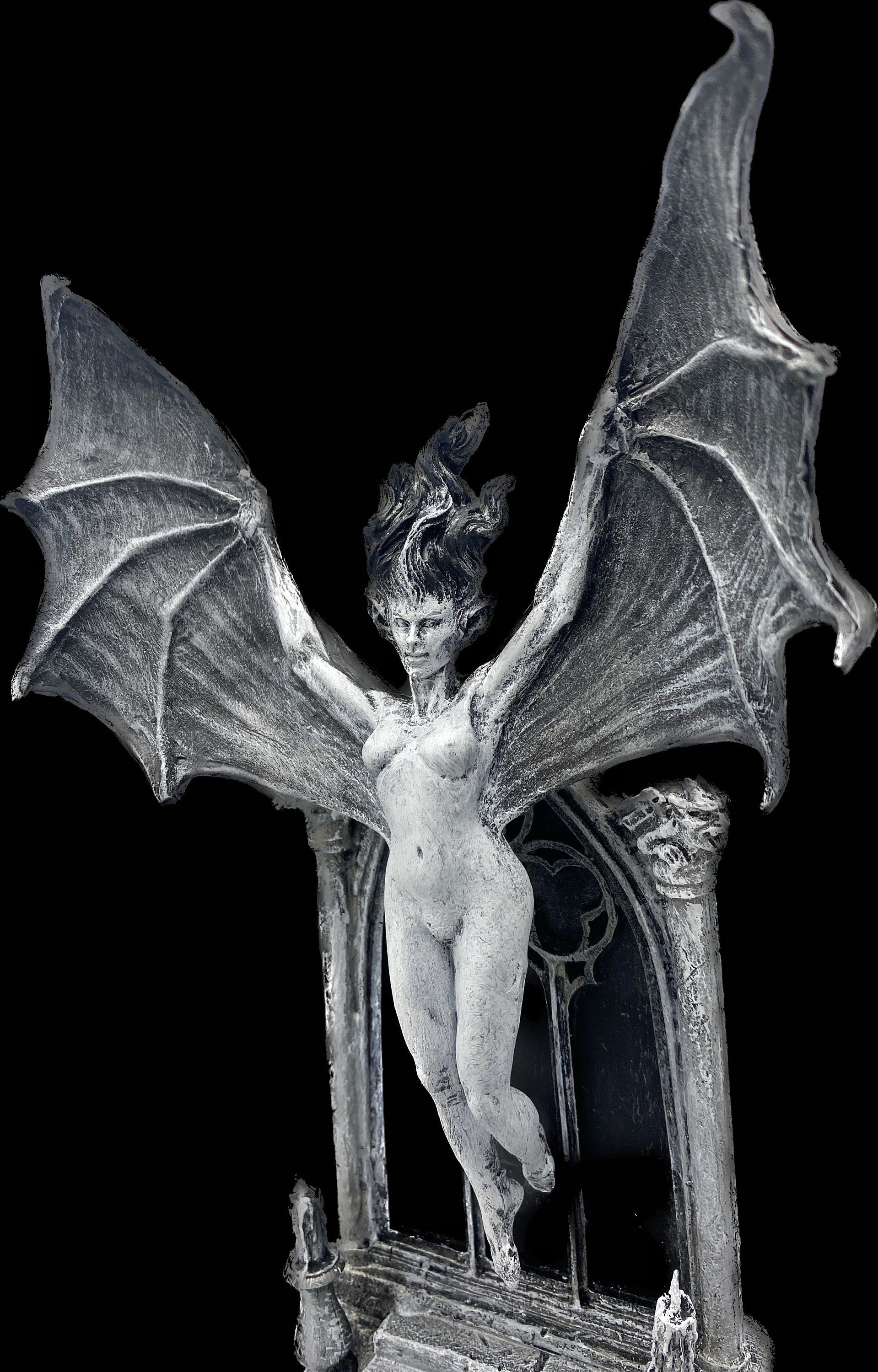 Carmilla the Vampire Hand-Painted Resin Figurine