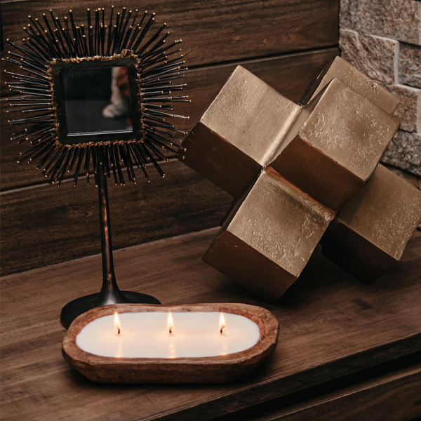 3-Wick Dough Bowl Soy Candle – Seaside
