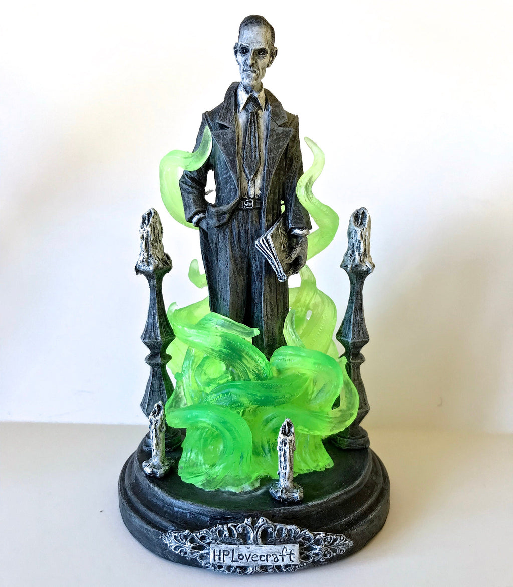 H.P. Lovecraft Statue — designed with Abigail Larson