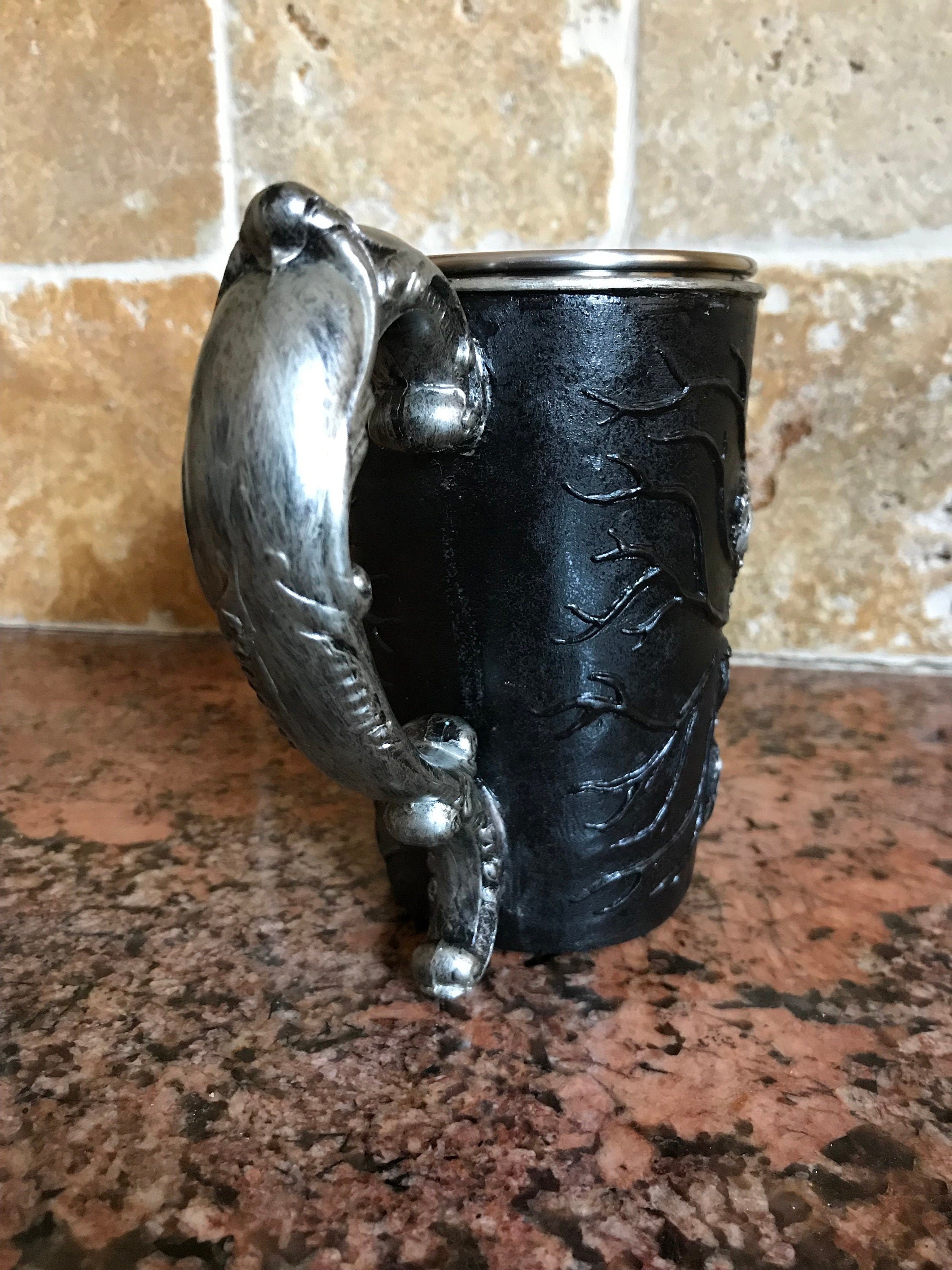 Anatomical Heart Hand-Sculpted Resin Art Mug
