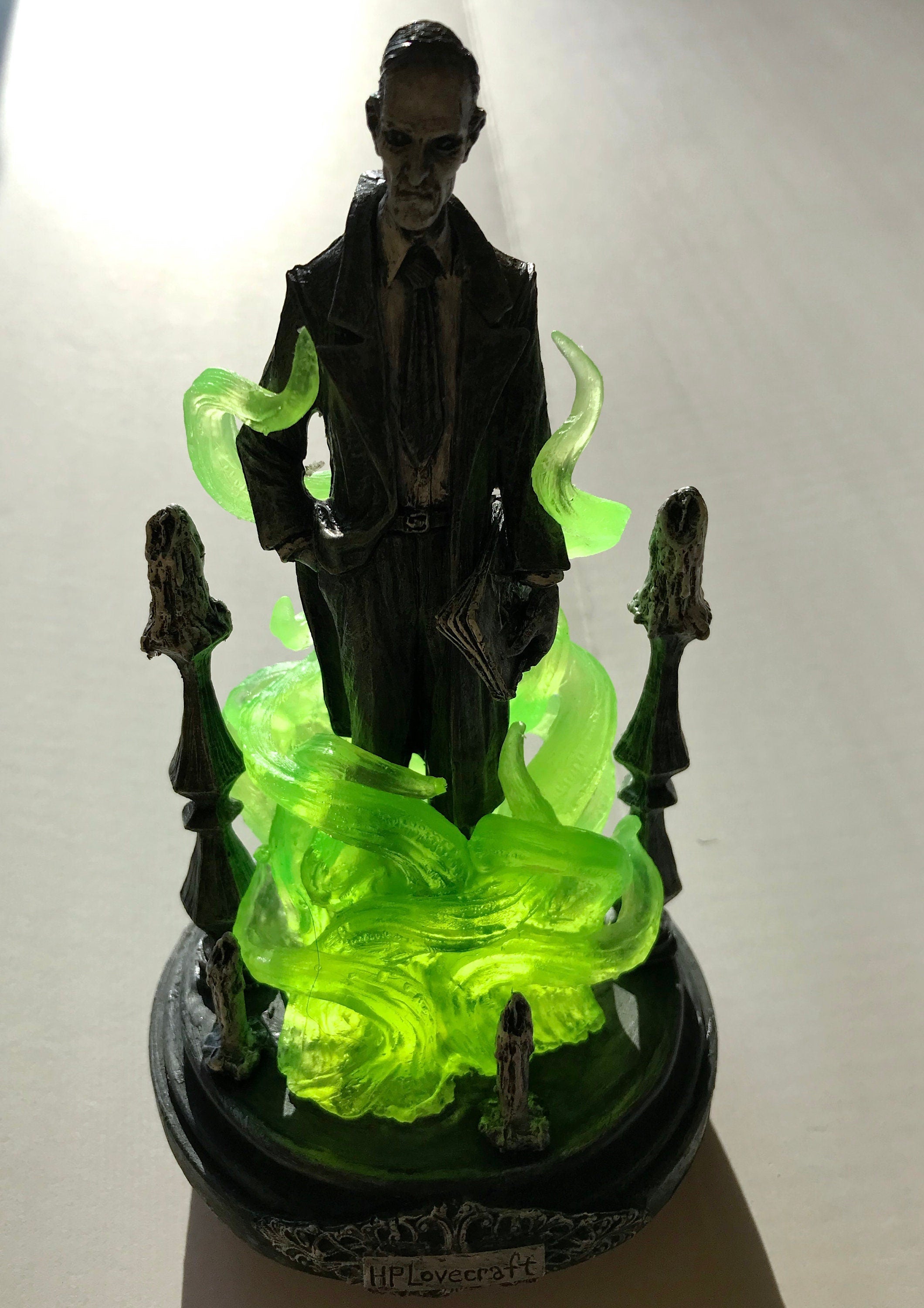 H.P. Lovecraft Statue — designed with Abigail Larson
