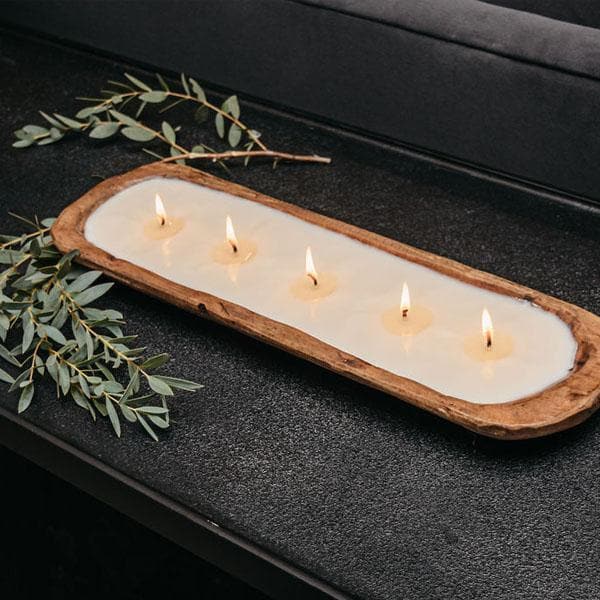 5-Wick Dough Bowl Soy Candle – By The Fire