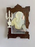 Gentleman Ghost in the Mirror Wall Plaque — Large Glow in the Dark
