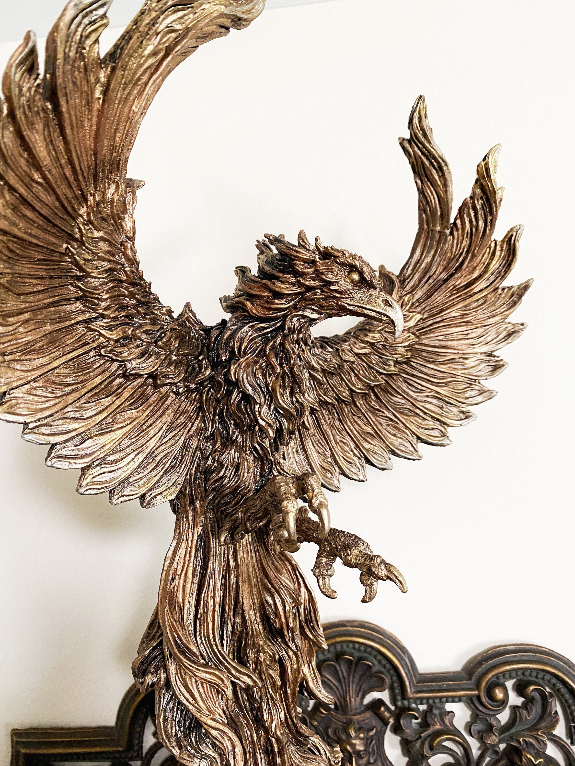 Phoenix Rising Statue — Large