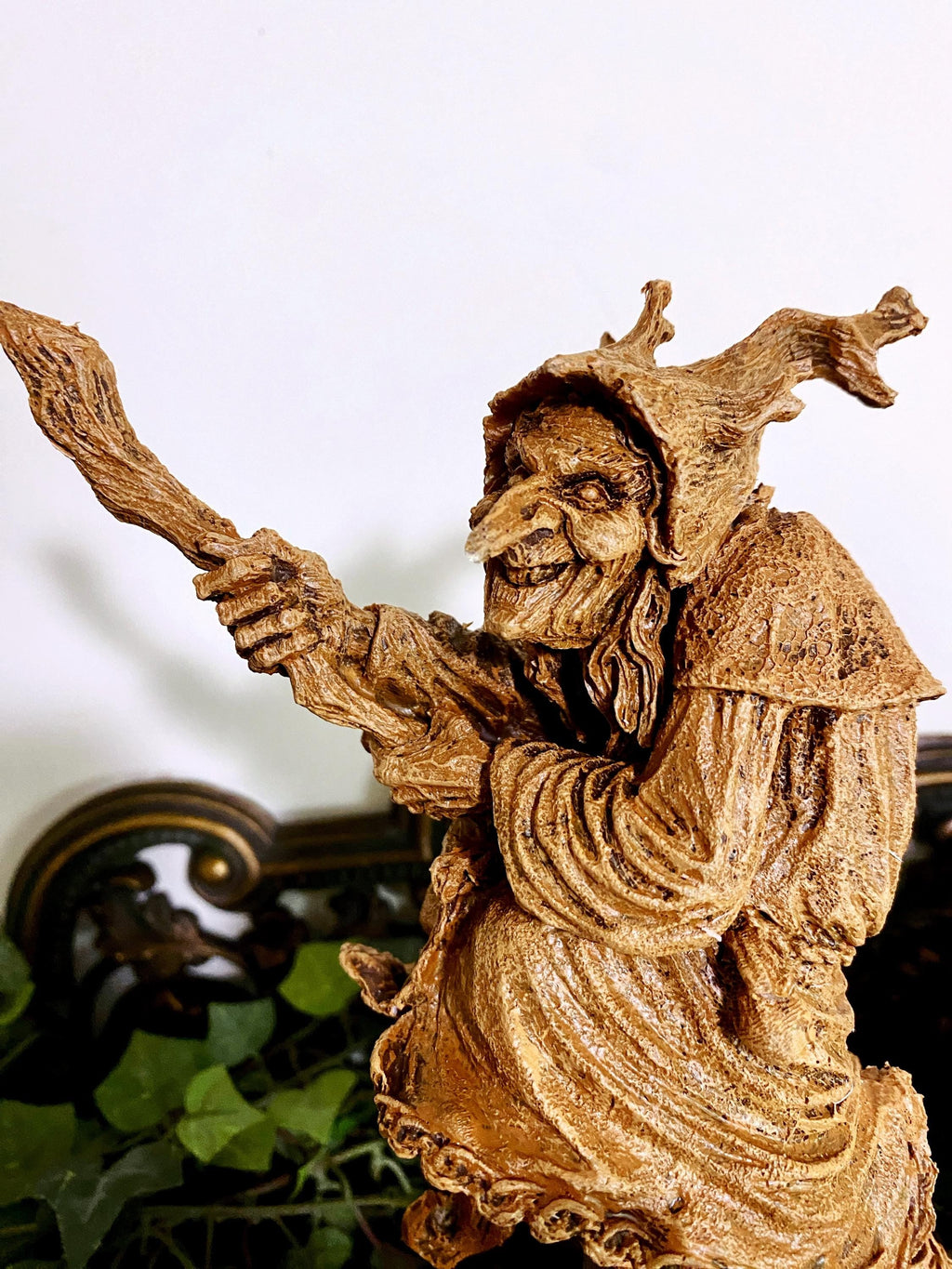 La Befana the Witch Hand-Painted Resin Figurine