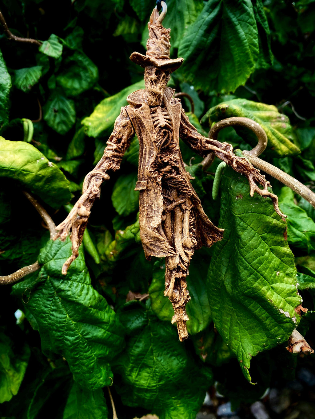 Scarecrow Hand-Painted Resin Ornament