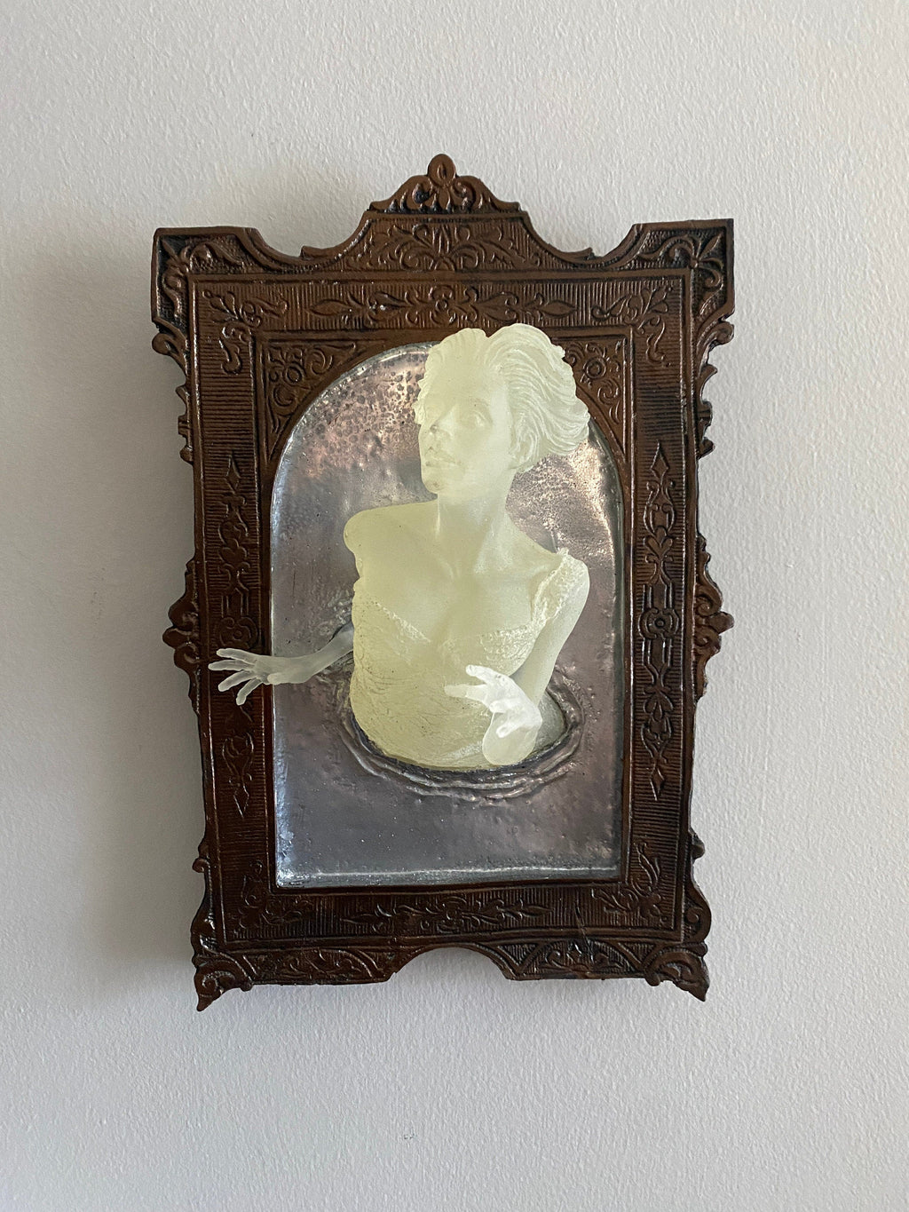 Ghost in the Mirror Wall Plaque — Glow in the Dark Large