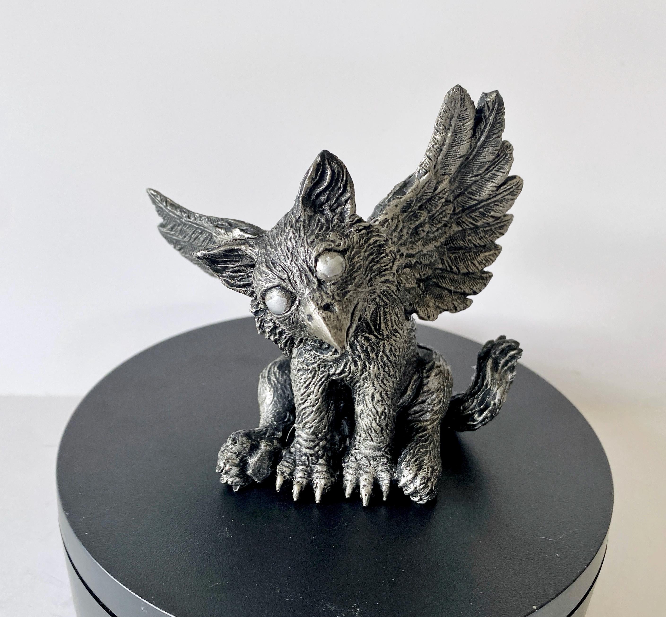 Baby Griffin Hand-Painted Resin Figurine — Version 2