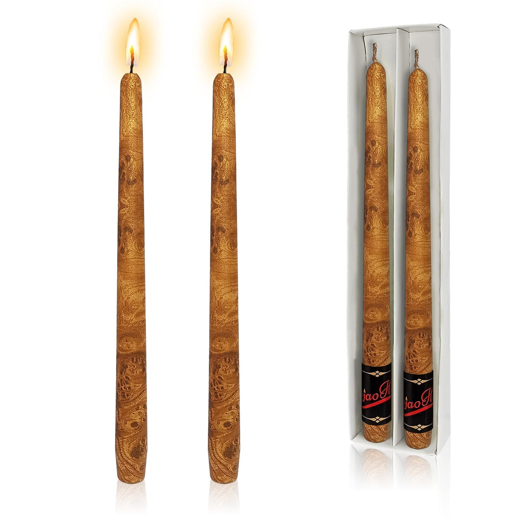 Fall Decor Candlesticks 10 inch Taper - 2 piece
