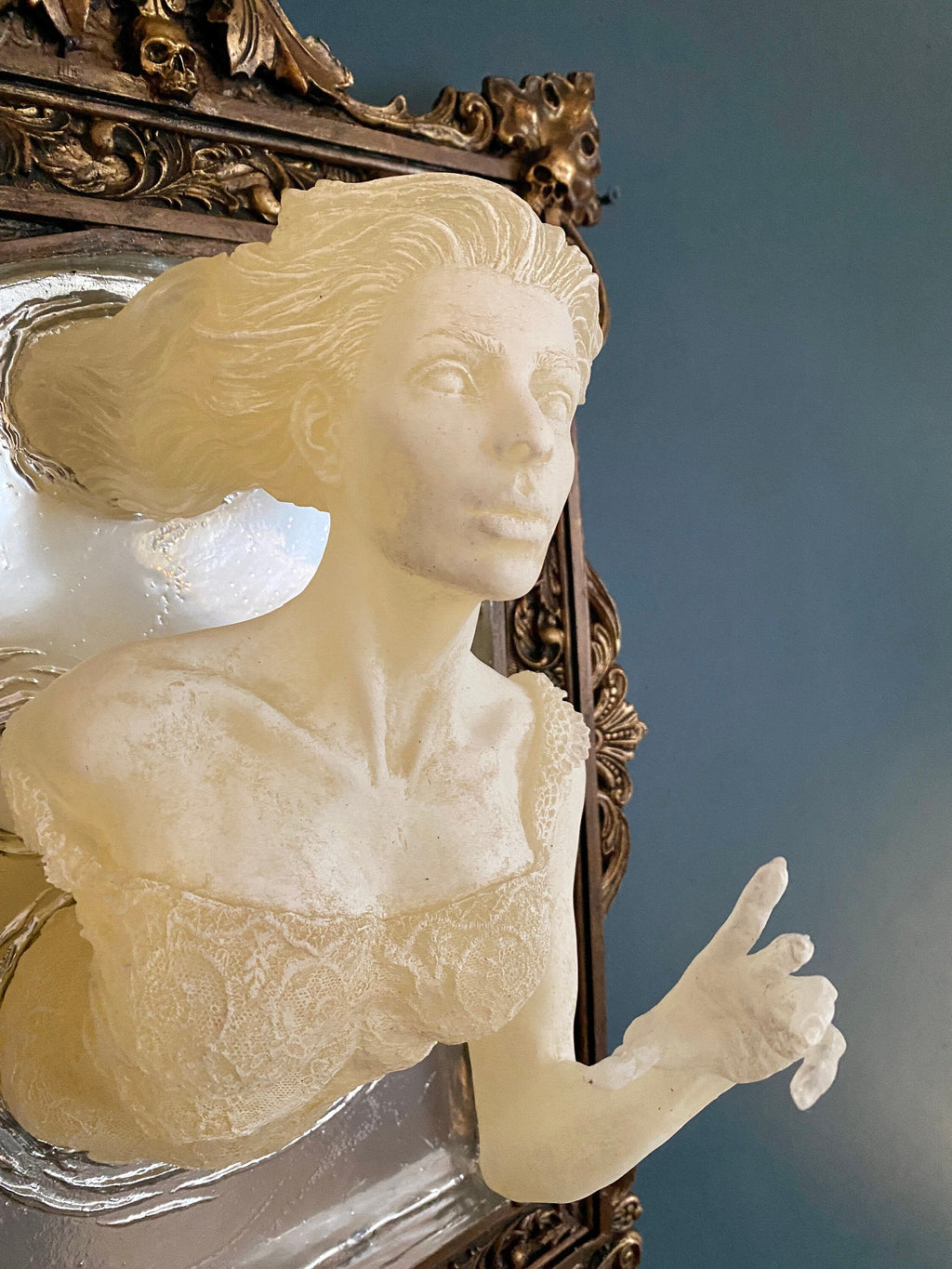 Ghost in the Mirror Wall Plaque — Glow in the Dark XL