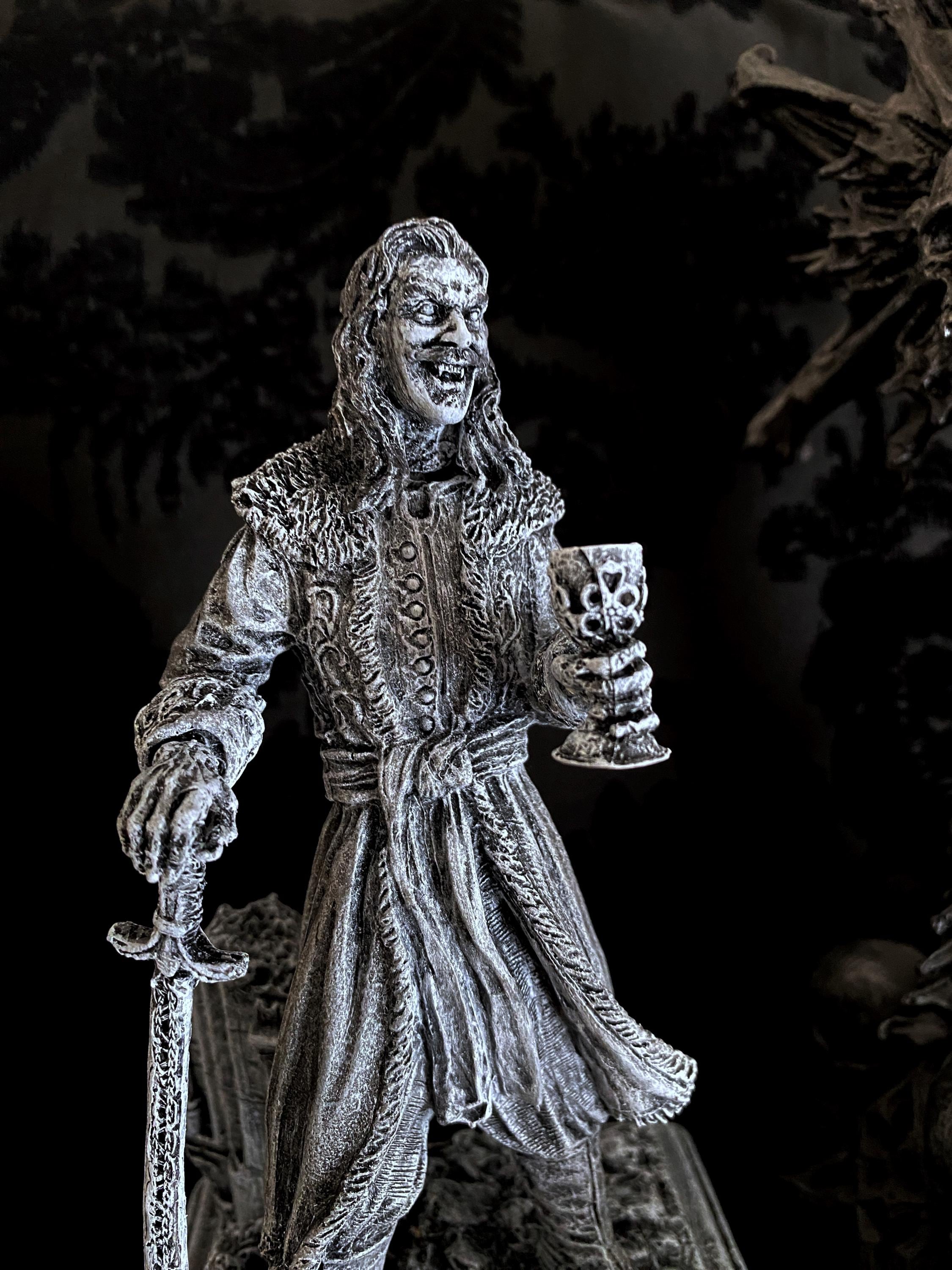 Dracula — Vlad the Impaler Hand-Painted Resin Figurine
