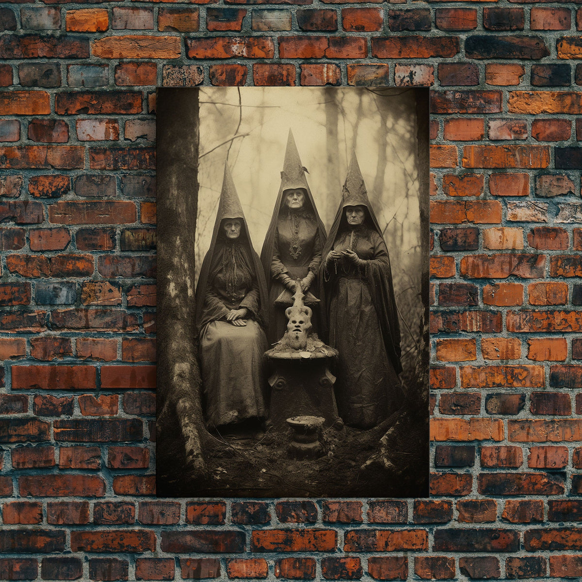 The Coven, Victorian Witches, Vintage Tintype