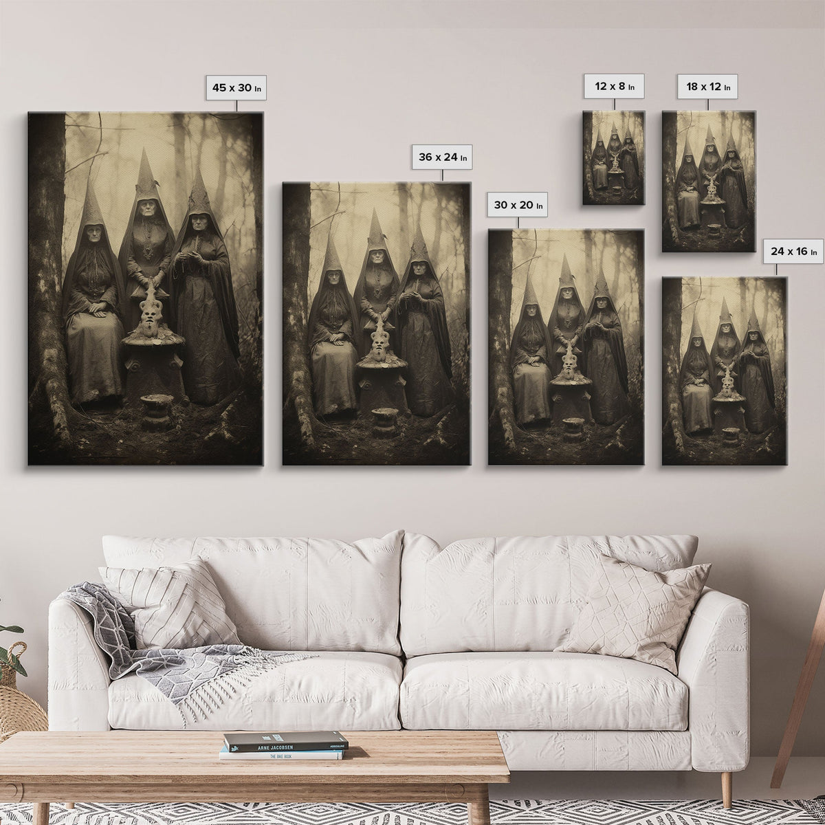 The Coven, Victorian Witches, Vintage Tintype