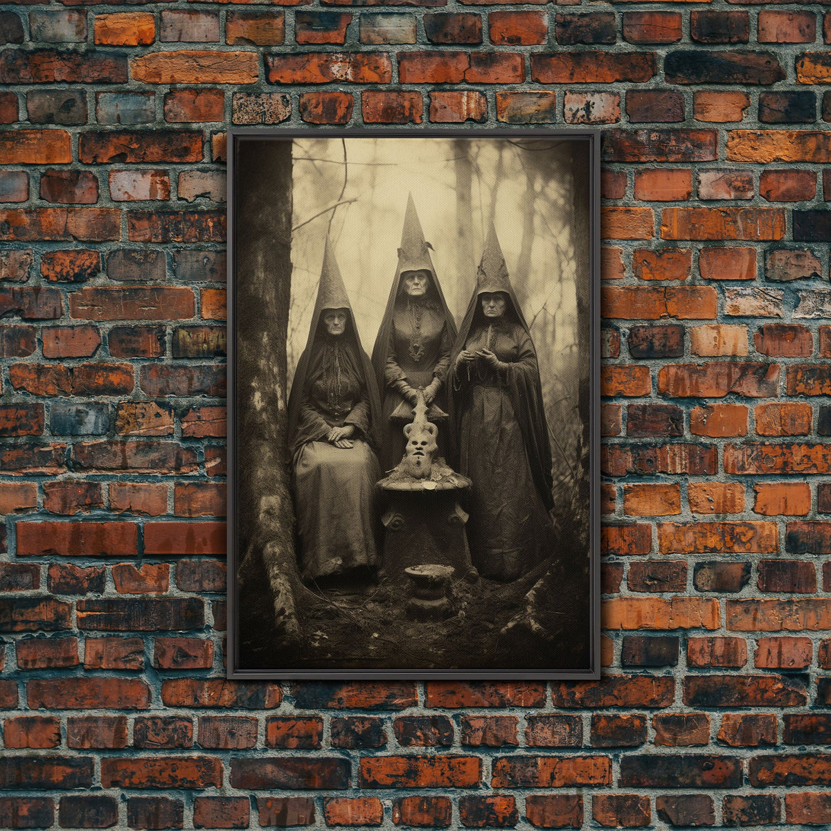 The Coven, Victorian Witches, Vintage Tintype