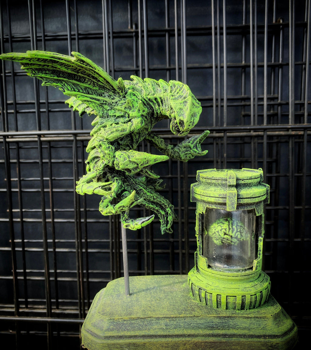 Mi-Go the Fungi from Yuggoth Hand-Painted Resin Figurine