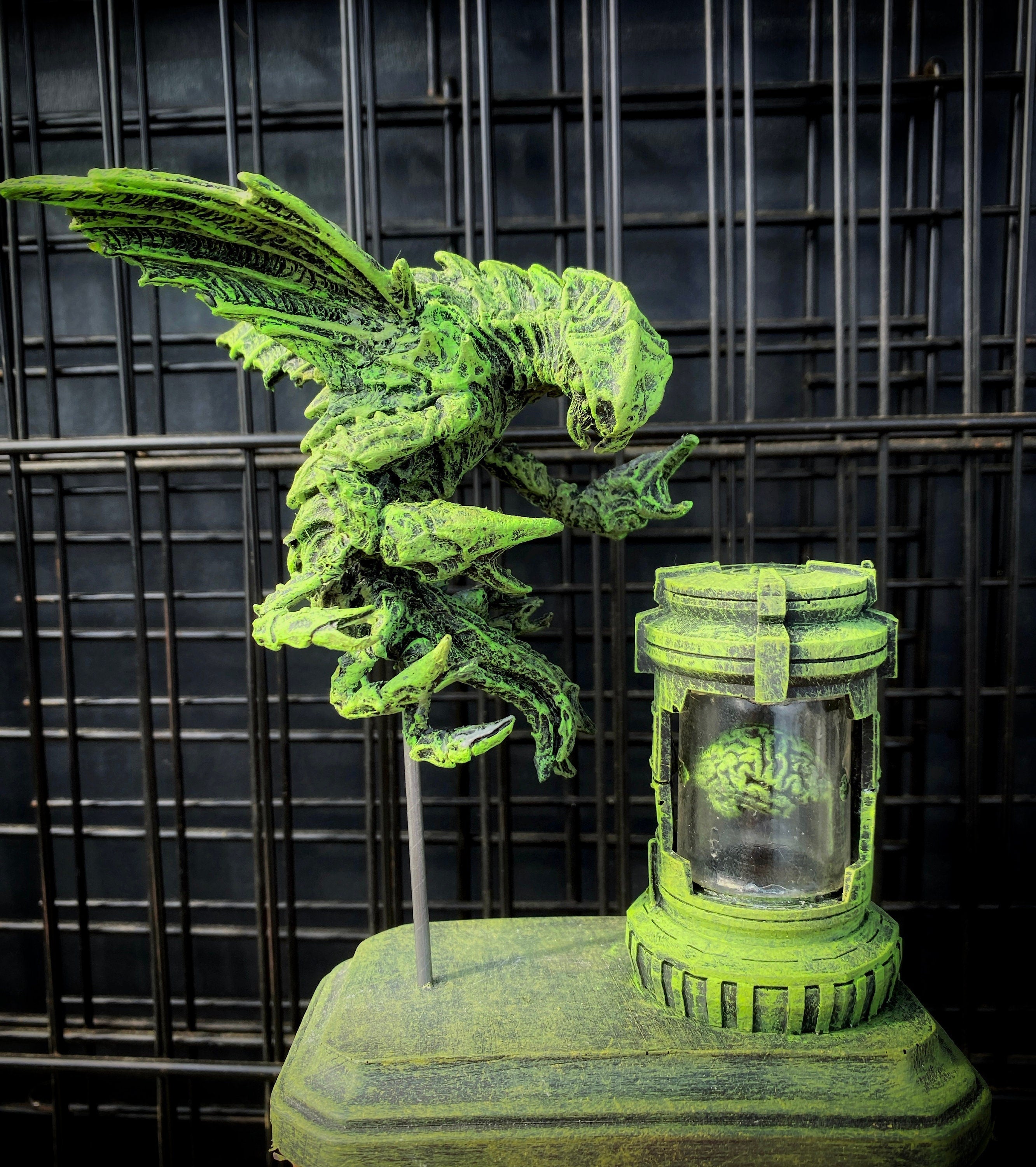 Mi-Go the Fungi from Yuggoth Hand-Painted Resin Figurine
