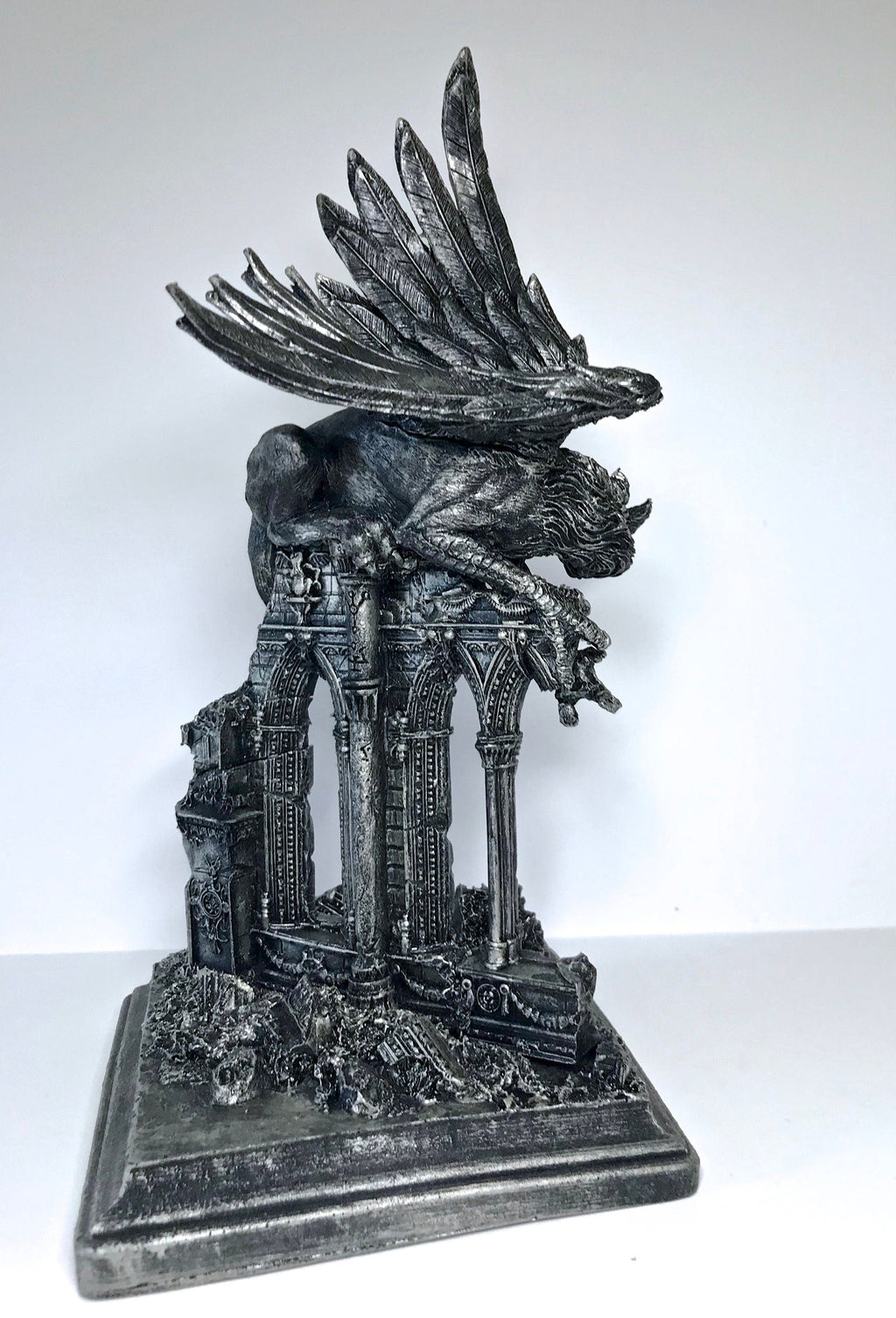 Griffin Hand-Painted Resin Figurine
