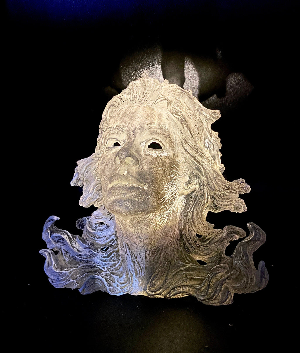 Spirit Summoning Sculpture with LED Tea Light — Version 2