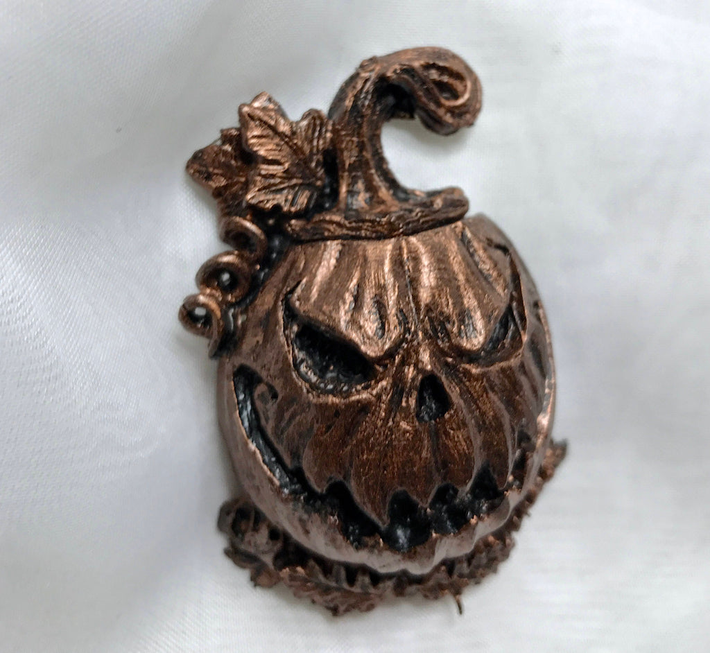 Jack O’ Lantern Hand-Painted Resin Magnet