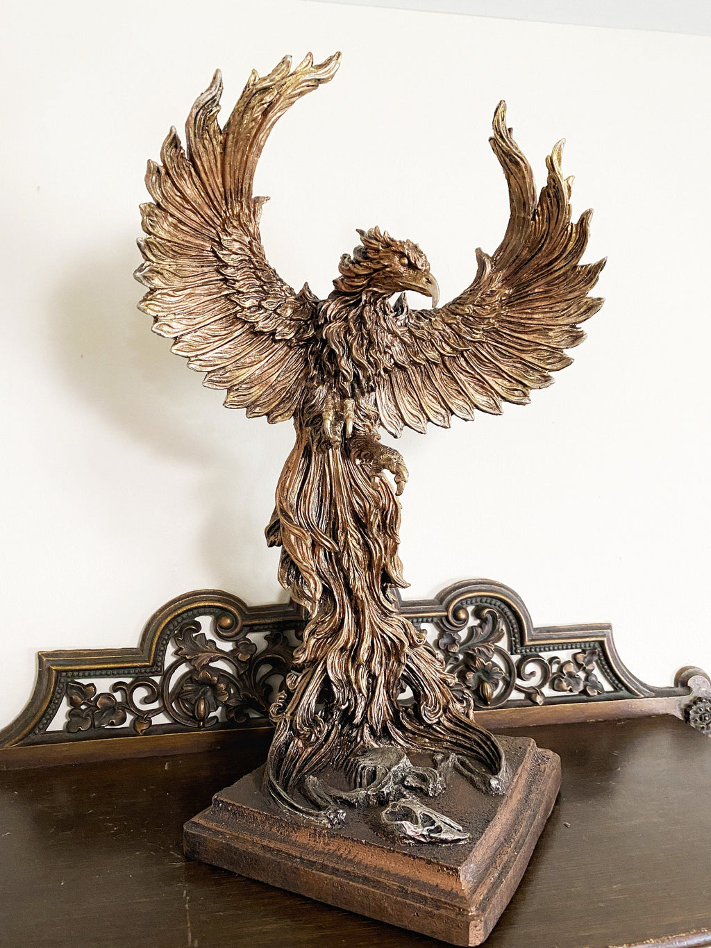 Phoenix Rising Statue — Large