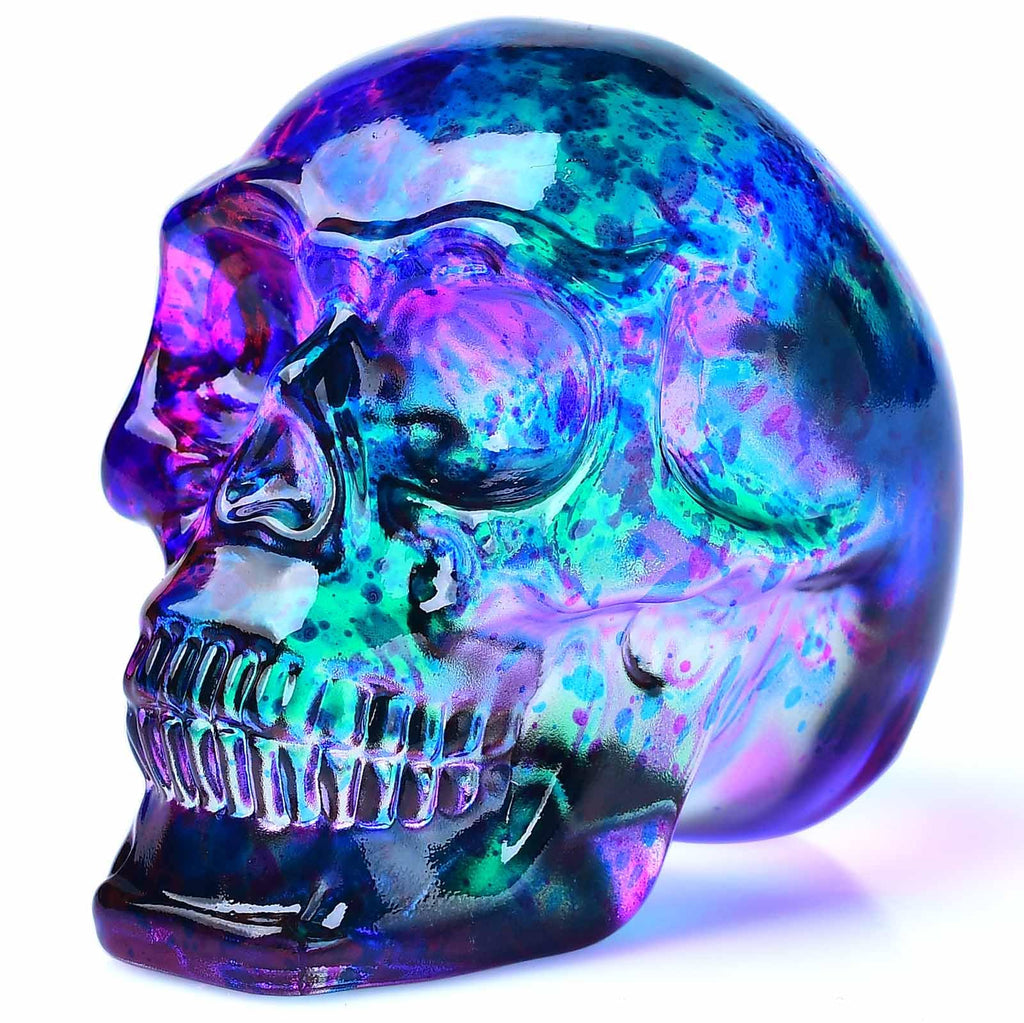 Crystal Skull Head Figurine