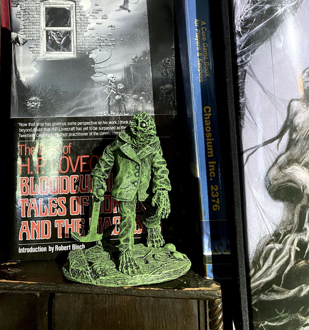 Deep One Hand-Painted Resin Figurine